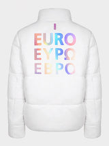 Euro Graphic Puffer Jacket