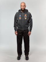 LIMITED EDITION - JÄGERMEISTER X WEEKEND X RUE GRAND PRIX FULL ZIP HOODIE