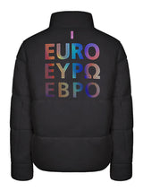 Euro Graphic Puffer Jacket