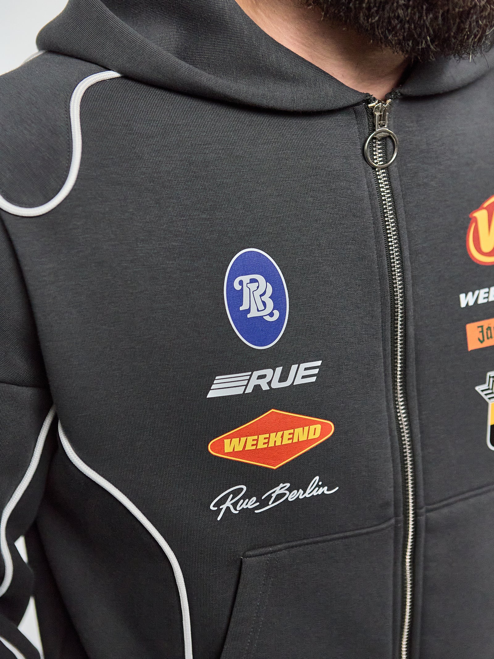 LIMITED EDITION - JÄGERMEISTER X WEEKEND X RUE GRAND PRIX FULL ZIP