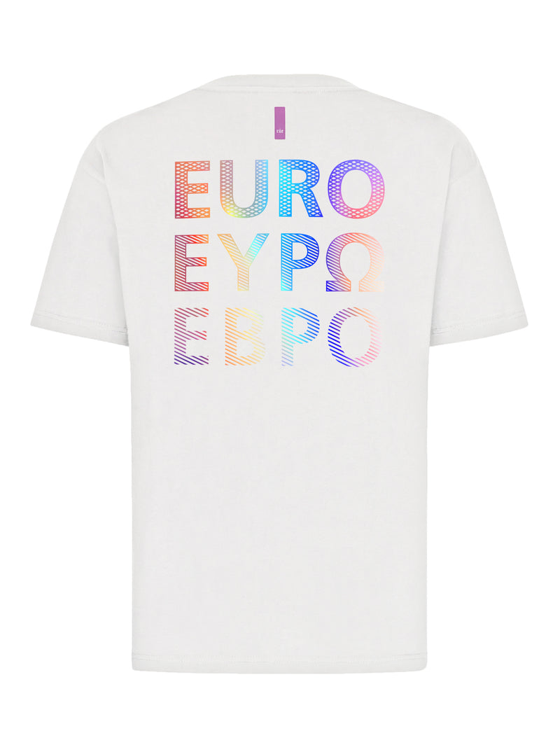 Sustainable Euro Graphic Oversize T-Shirt