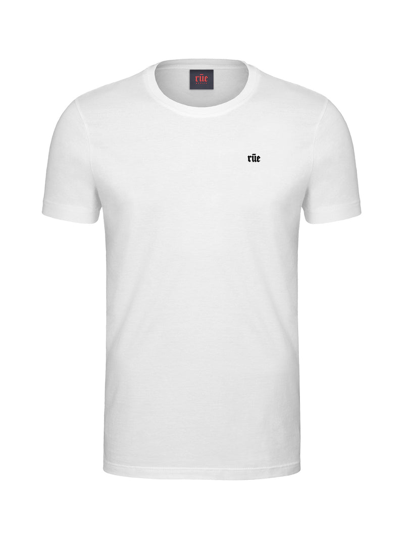 Plenus Logo Graphic Appliqué Cotton T-Shirt